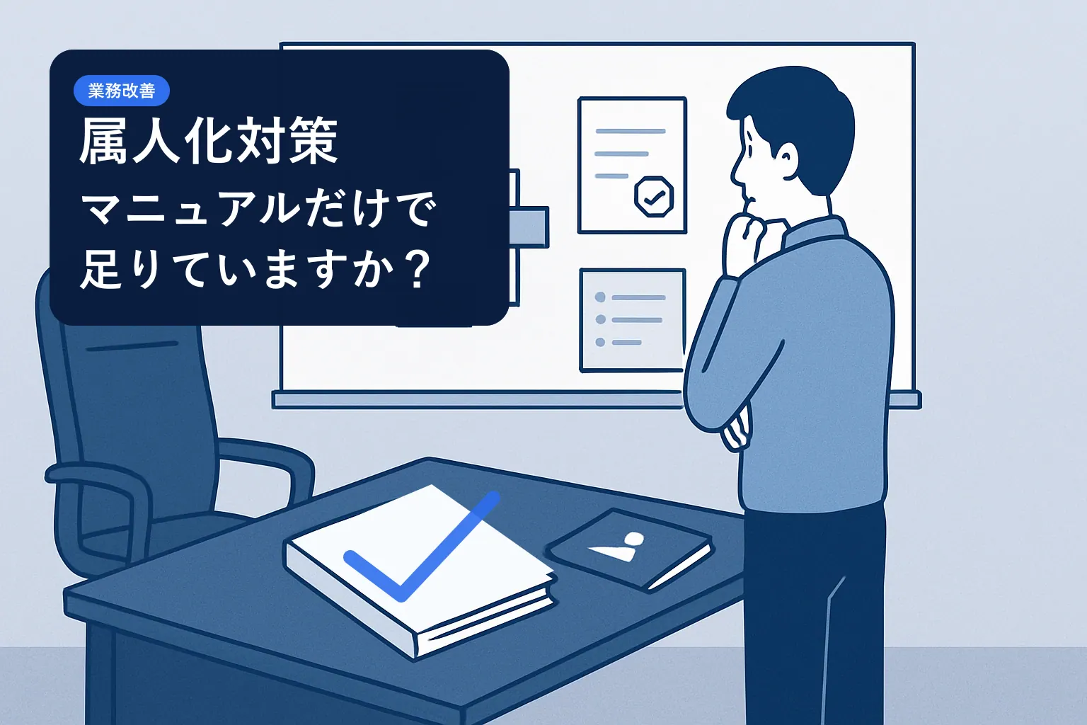 属人化は、マニュアルを作るだけではなくならない。の記事サムネイル